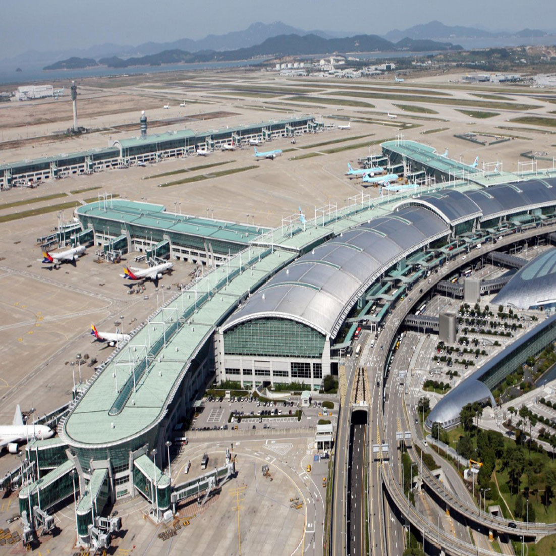 인천국제공항 제1여객터미털 재배치